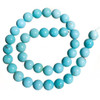 Turquoise Beads Campitos Turquoise(Mexico) 10.5mm Round CTR10i 