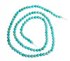 Turquoise Beads Campitos Turquoise(Mexico) 4mm Round  CTR4d 