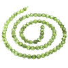 Beads Peridot(Arizona) 4mm Faceted Rounds  PDRF4d 