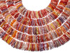 Beads Multi-Colored Pectin Shell Heishi( Philippines) 9mm  PEC9 