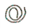 Beads Silicated Chrysocolla - 6mm Rondells SC1f 