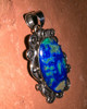 Designer Jewelry Azurite & Malachite Pendant (Jerome,Az) JAZ1 