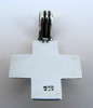  Sterling Silver Lapis Cross SSL1 