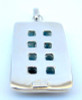 Sleeping Beauty Turquoise Sleeping Beauty & Sterling Silver Pendant   SBP1a 