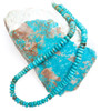 Sonoran Blue Turquoise(Mexico)6mm SBR6d3