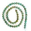  Sonoran Blue Turquoise(Mexico)6.5mm Rounds - SBR65b 