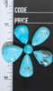 Cabochons Mina Maria Natural Turquoise Set-Sonora,Mexico  NATC20i 