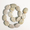 American Beads Willow Creek Jasper(Idaho) 18x25x10mm Ovals WCOV4 