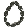  Green Variegated Obsidian (Oregon) 13x18mm Ovals 8 inch GVO1b 