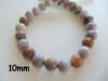  Lavender Agate(Mexico) 10mm Rounds LARD2 