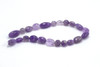 Beads Amethyst Oblongs (Brazil) AMM2 