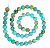 Turquoise Beads Baja Turquoise(Mexico) 8mm Rounds  BTR1g 