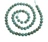 Beads Baja Turquoise(Mexico) 6mm Round  BTR6e 