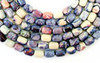 Porcelain Jasper(Mexico) 4x6mm Barrel PJM1 