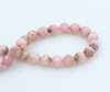 Beads Pink Opal(Peru)8mm Faceted Rounds POFR8 