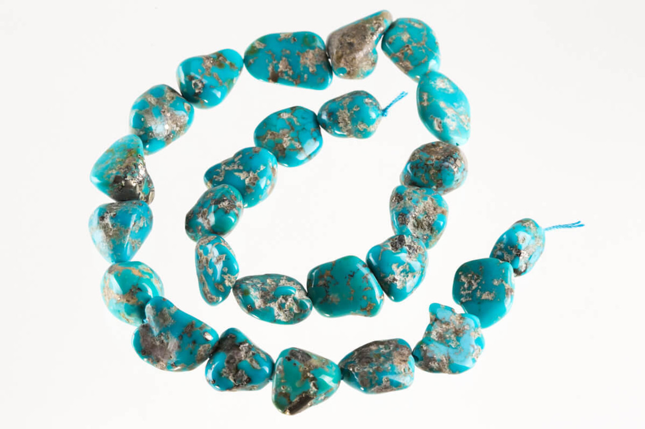 Turquoise Beads Campitos Turquoise Nuggets - CTN1f 