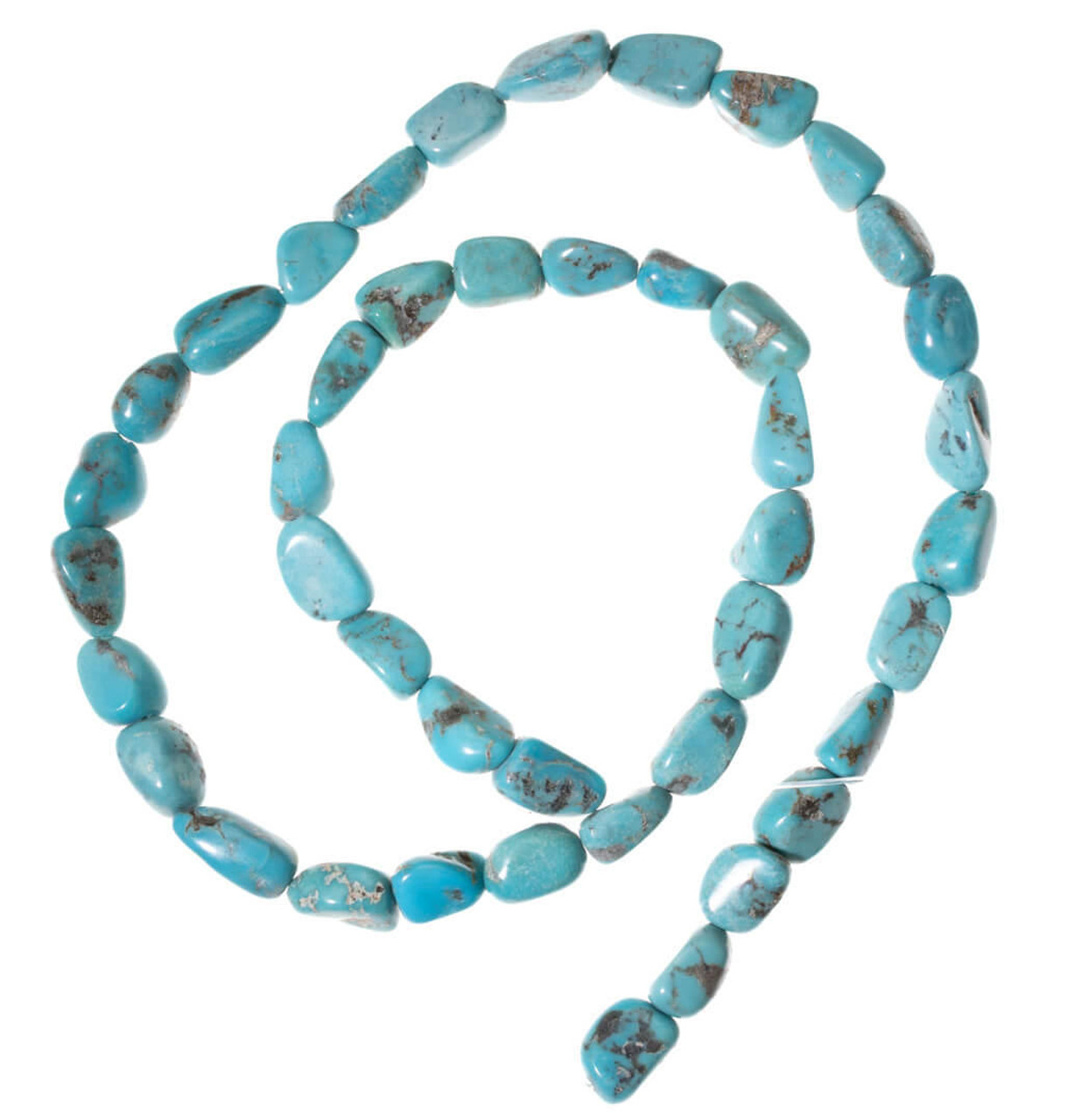 Turquoise Beads Nacozari  Turquoise Nuggets 4x6mm  NTn4 