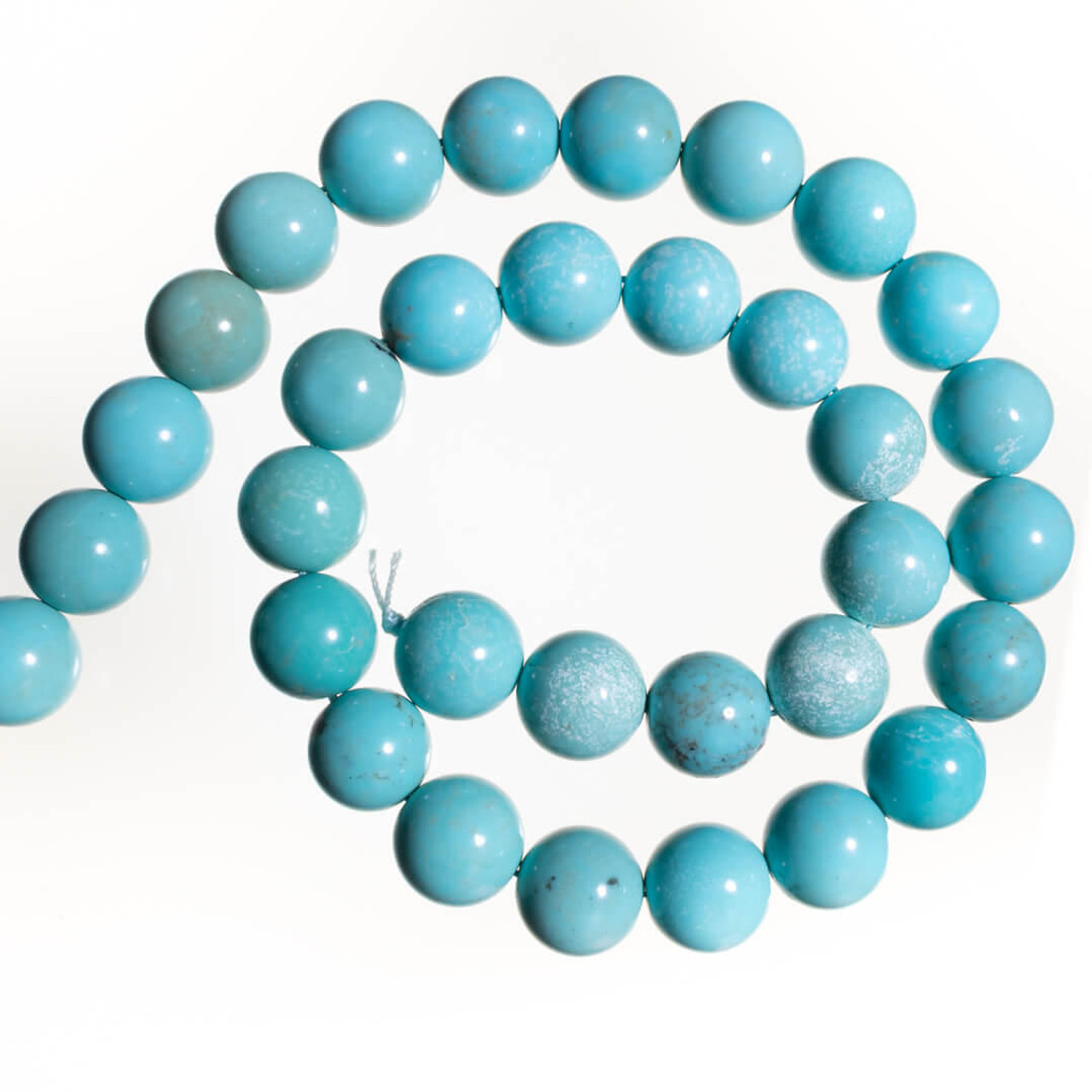 Beads Campitos Turquoise(Mexico) 13mm Round CTR13a 