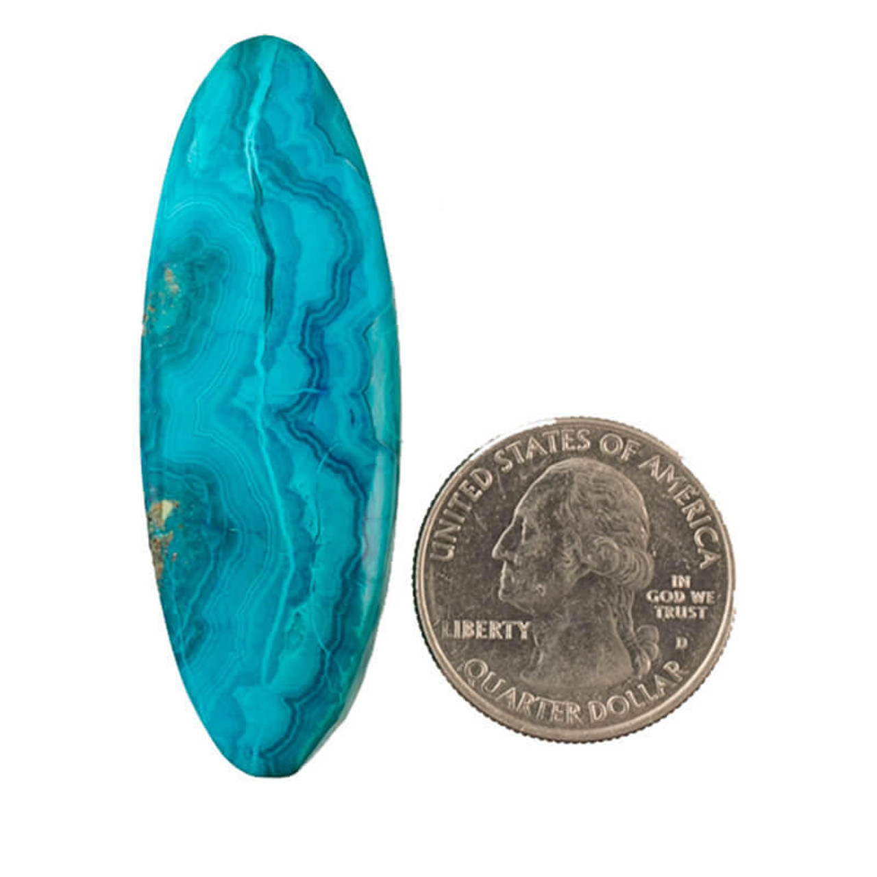 Cabochons Ray Mine Chrysocolla (Arizona) 54x19x7mm CHRi 