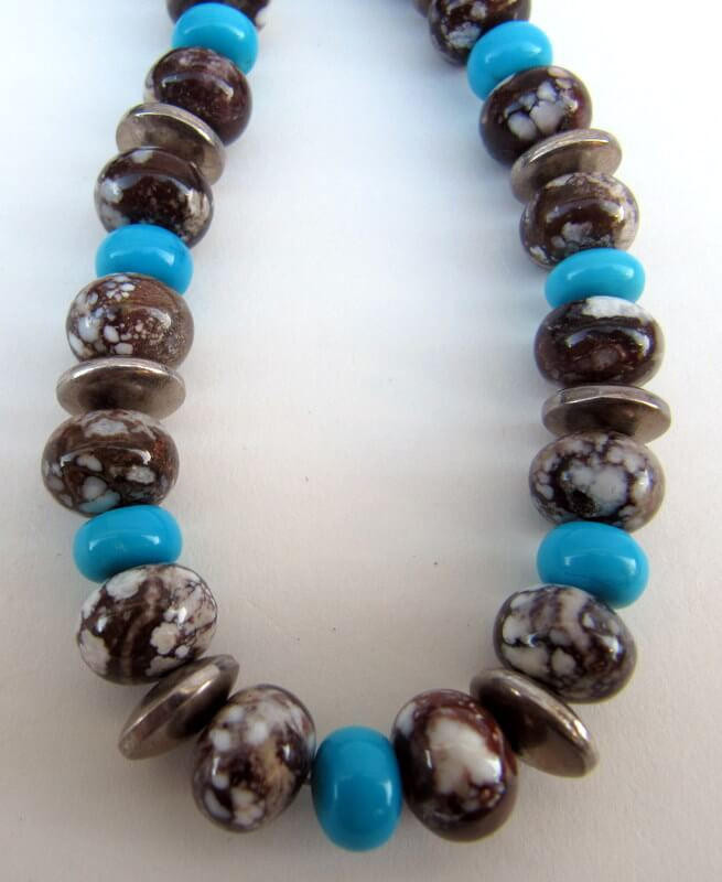  Wild Horse & Sleeping Beauty  Necklace WH1a 