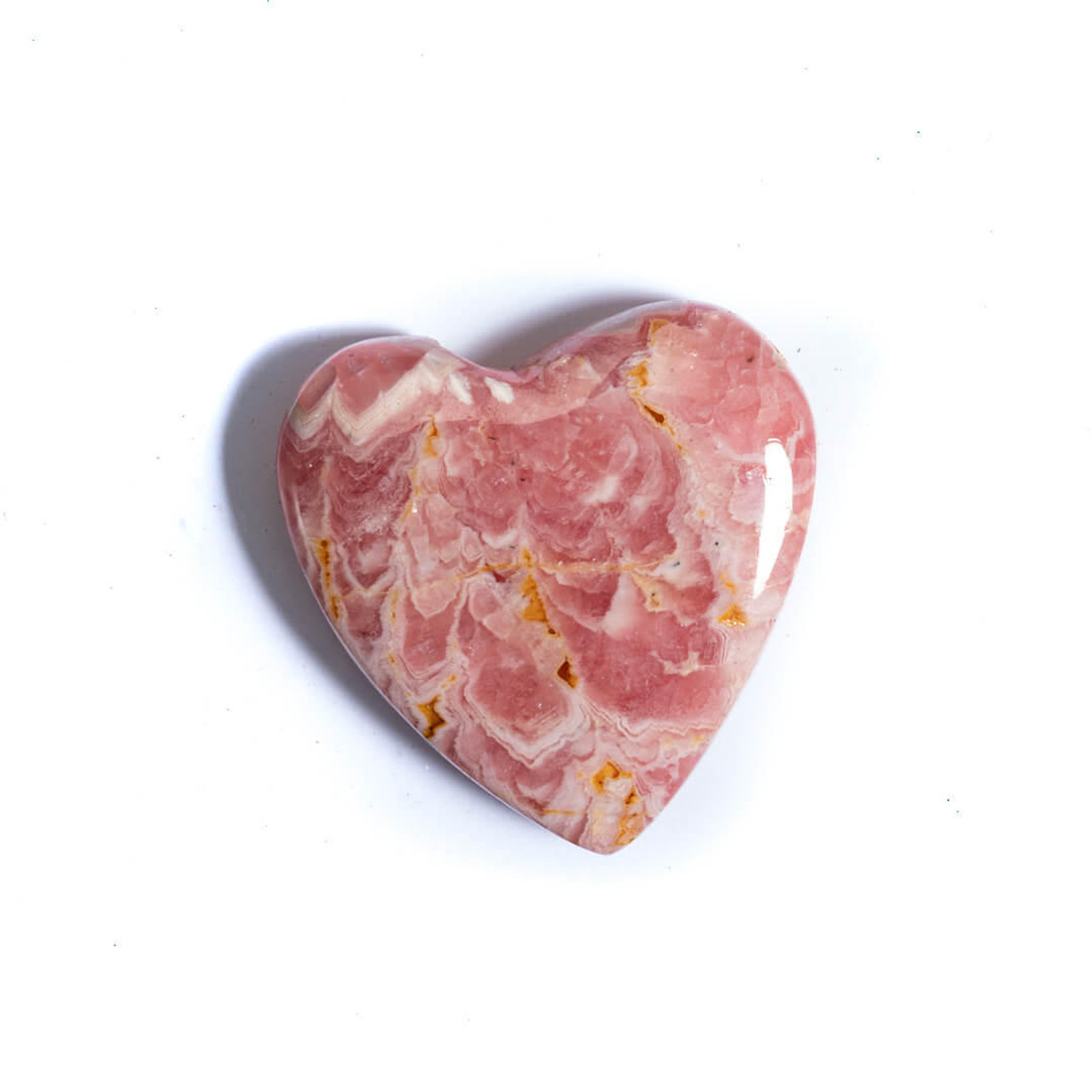 Hearts Rhodochrosite Heart -Argentina 30x30x5mm  RH1 