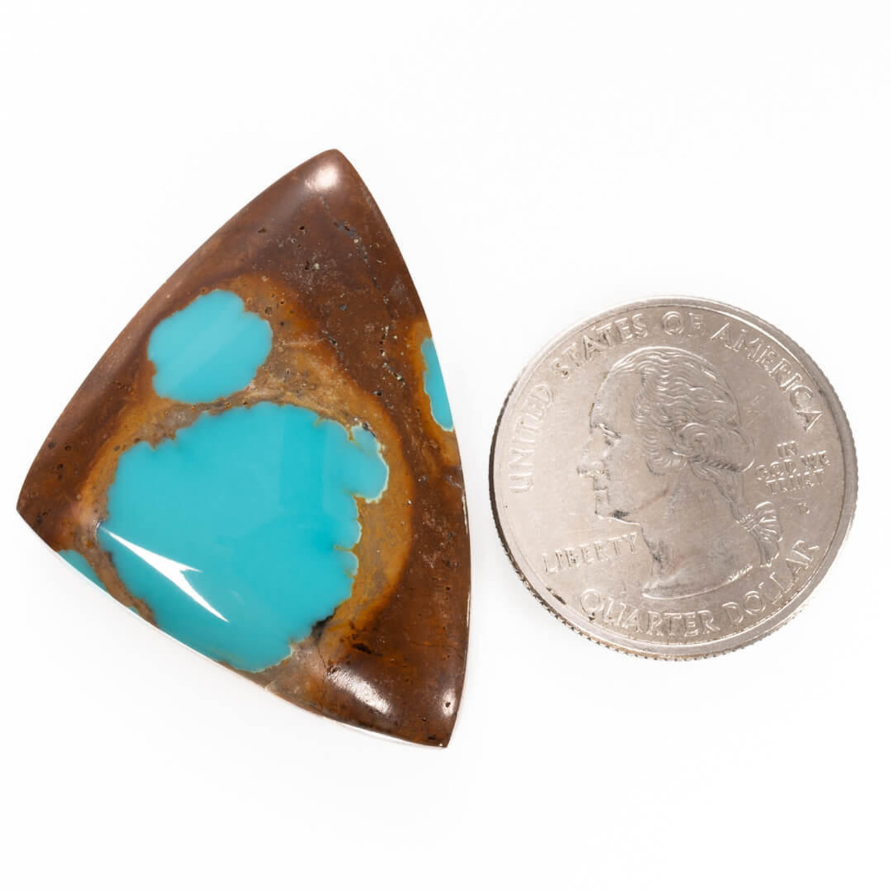 Turquoise Cabochons Armenian Turquoise(Stabilized) 40x32x6mm AT4 