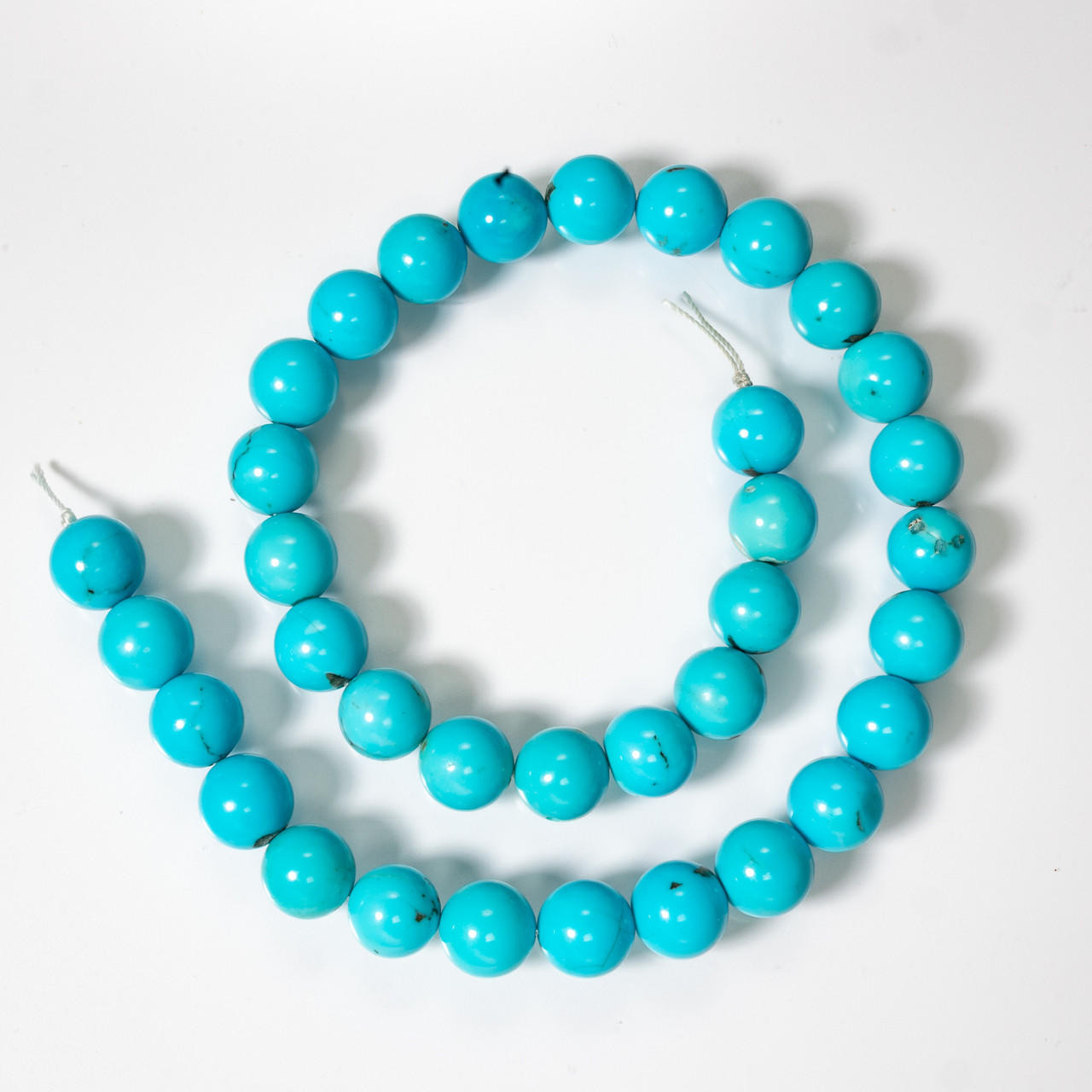  Sleeping Beauty Turquoise-12mm Rounds SB12a3 