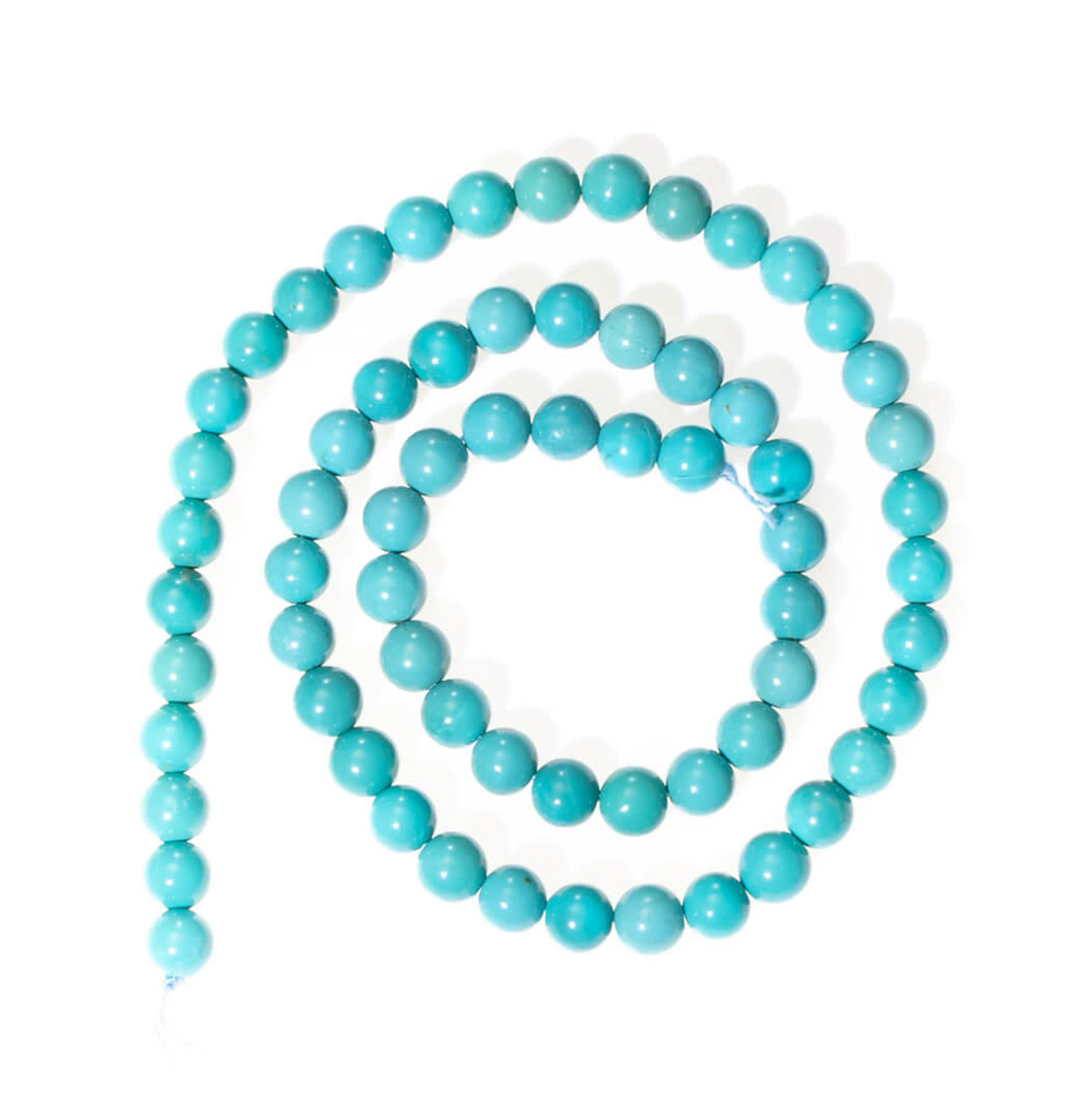 Turquoise Beads Mina Maria  6mm Rounds MMR6c 