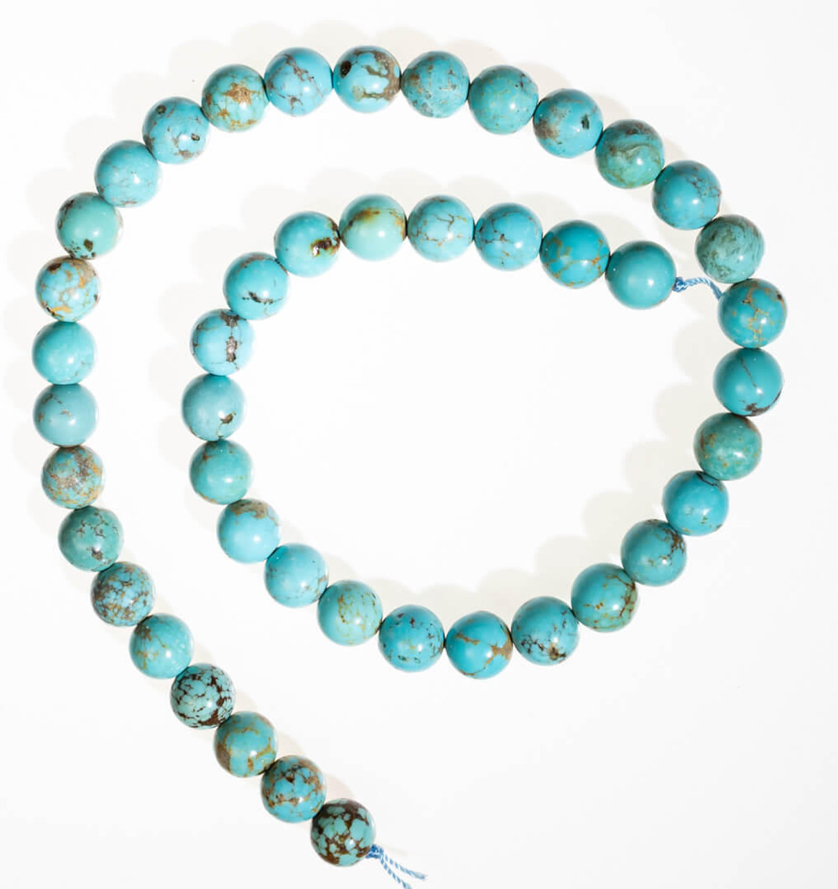 Turquoise Beads Mina Maria  10mm Rounds MMR10b 