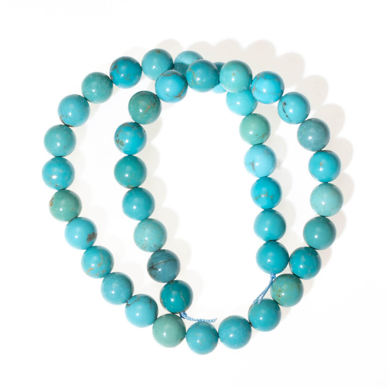 Turquoise Beads Mina Maria  10mm Rounds MMR10c 