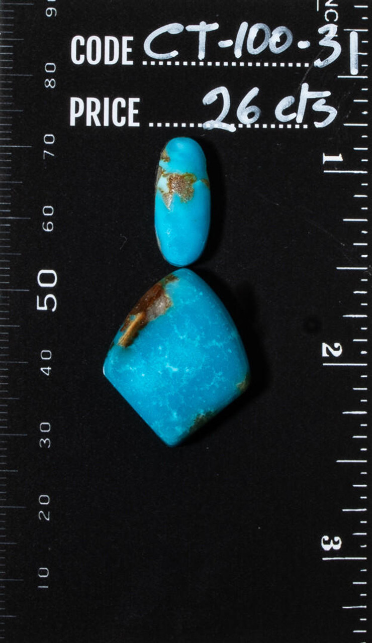 Turquoise Cabochons Campitos Turquoise Set - 26cts   CT-100 