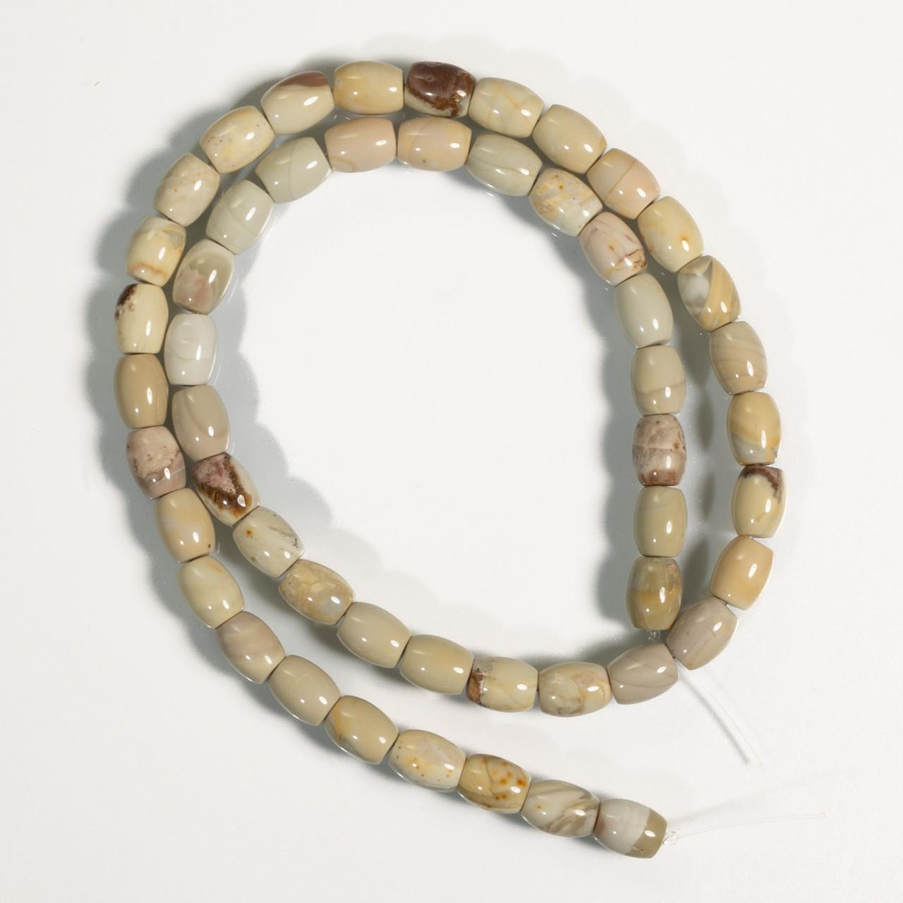 American Beads Willow Creek Jasper(Idaho) 6x8mm Barrel WCB2e 