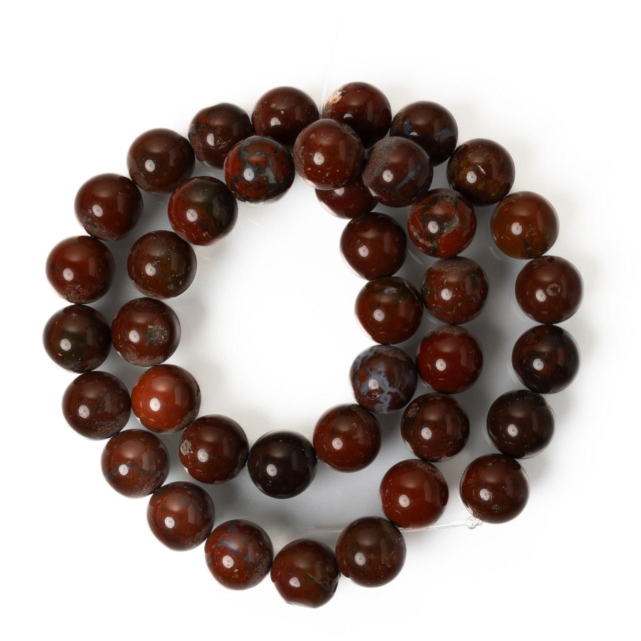 Beads Fiesta Jasper(Oregon)10mm Rounds  FJR1a1 