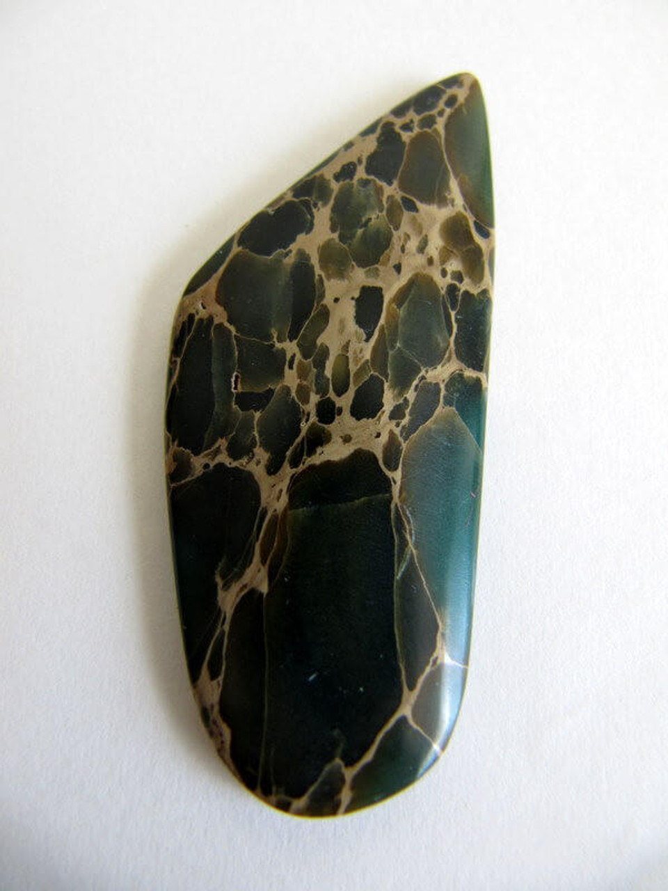  Variscite Spider Web 20x50mm  33cts  V3 