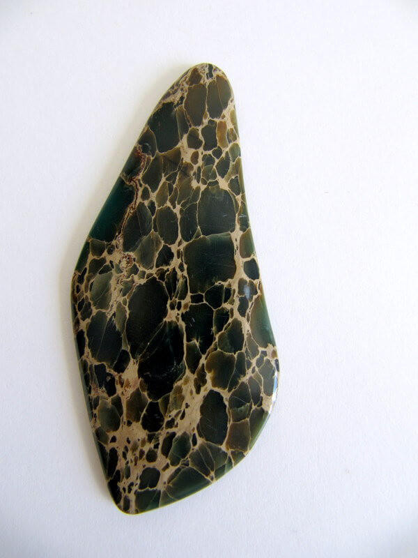  Variscite Spider Web 30x70mm  66cts  V7 