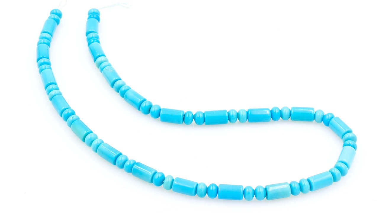  Sleeping Beauty Barrels w/ 6mm Rondells - SBMB01 