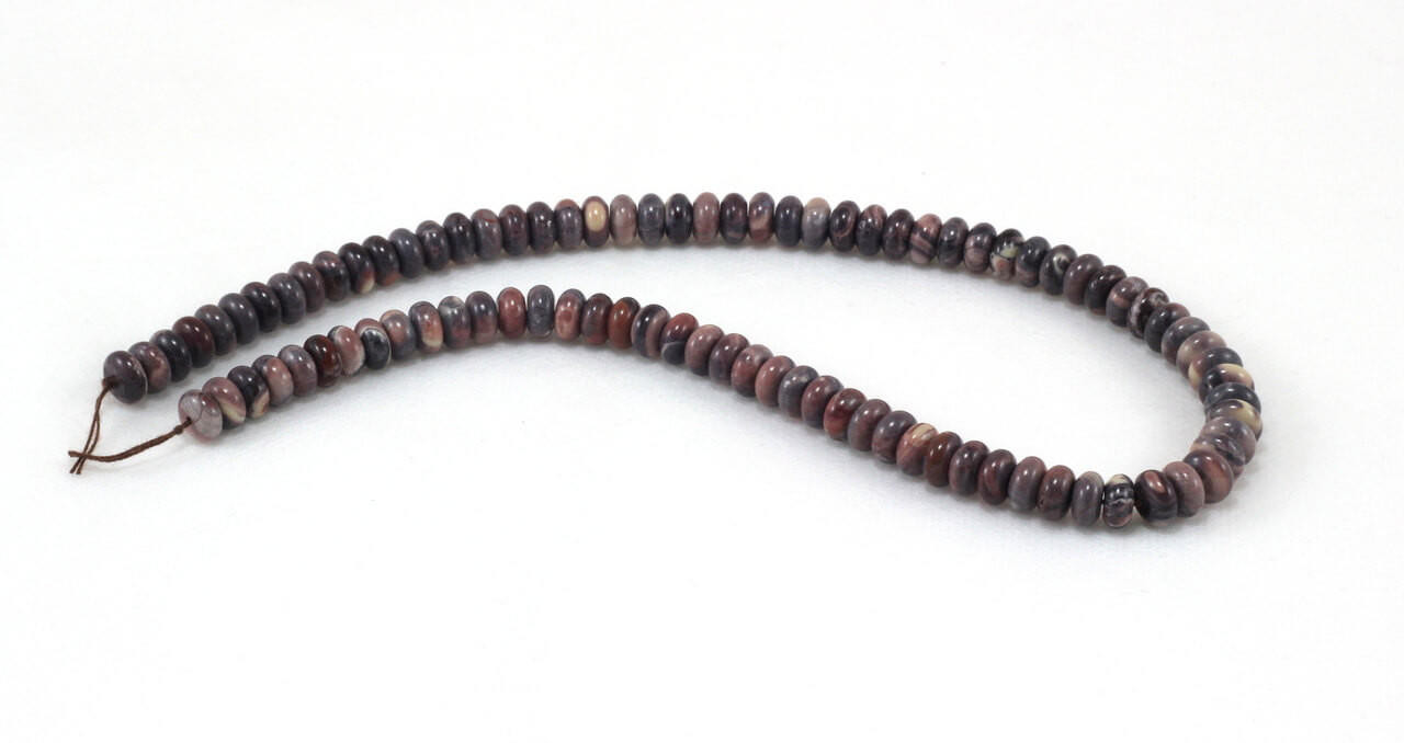  Porcelain Jasper(Mexico) 8mm Rondells PJ2d 