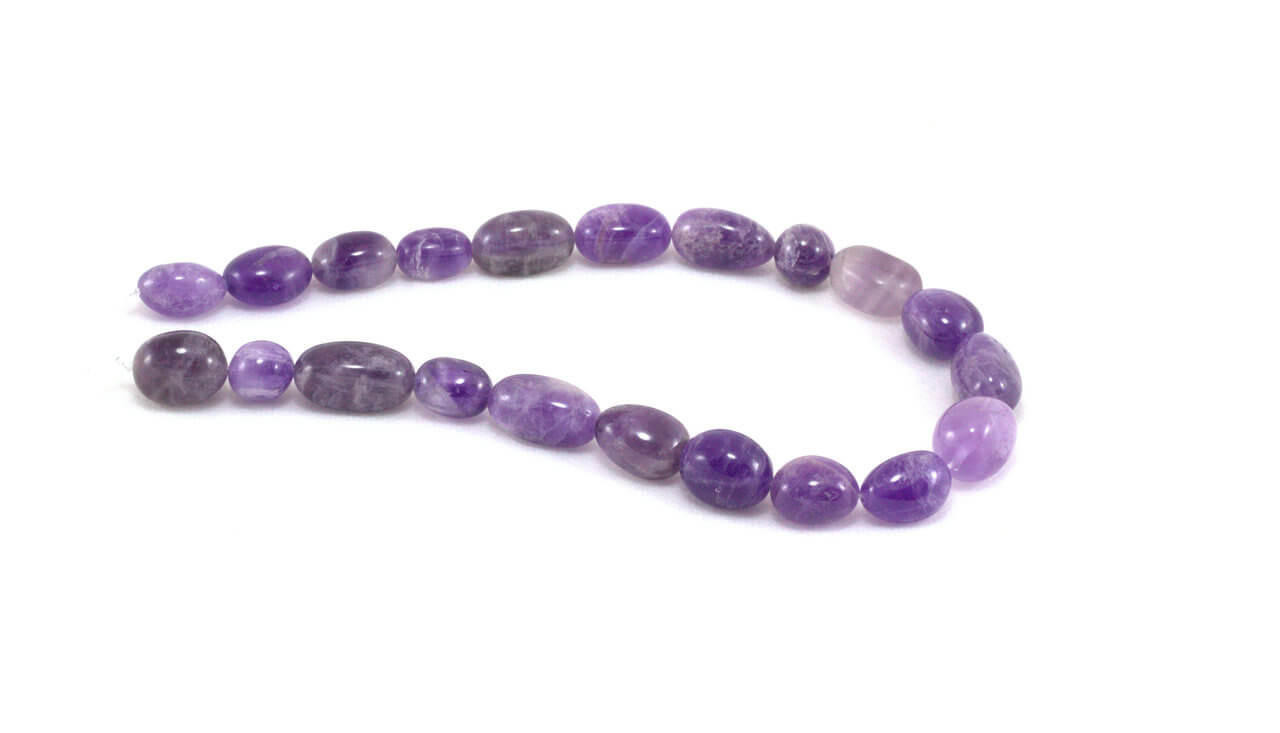 Beads Amethyst Oblongs (Brazil) AMM3 