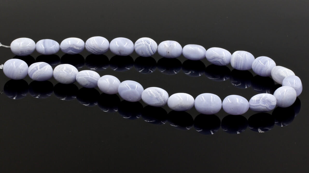 Beads Blue Lace Agate Nuggets (BLN1) 