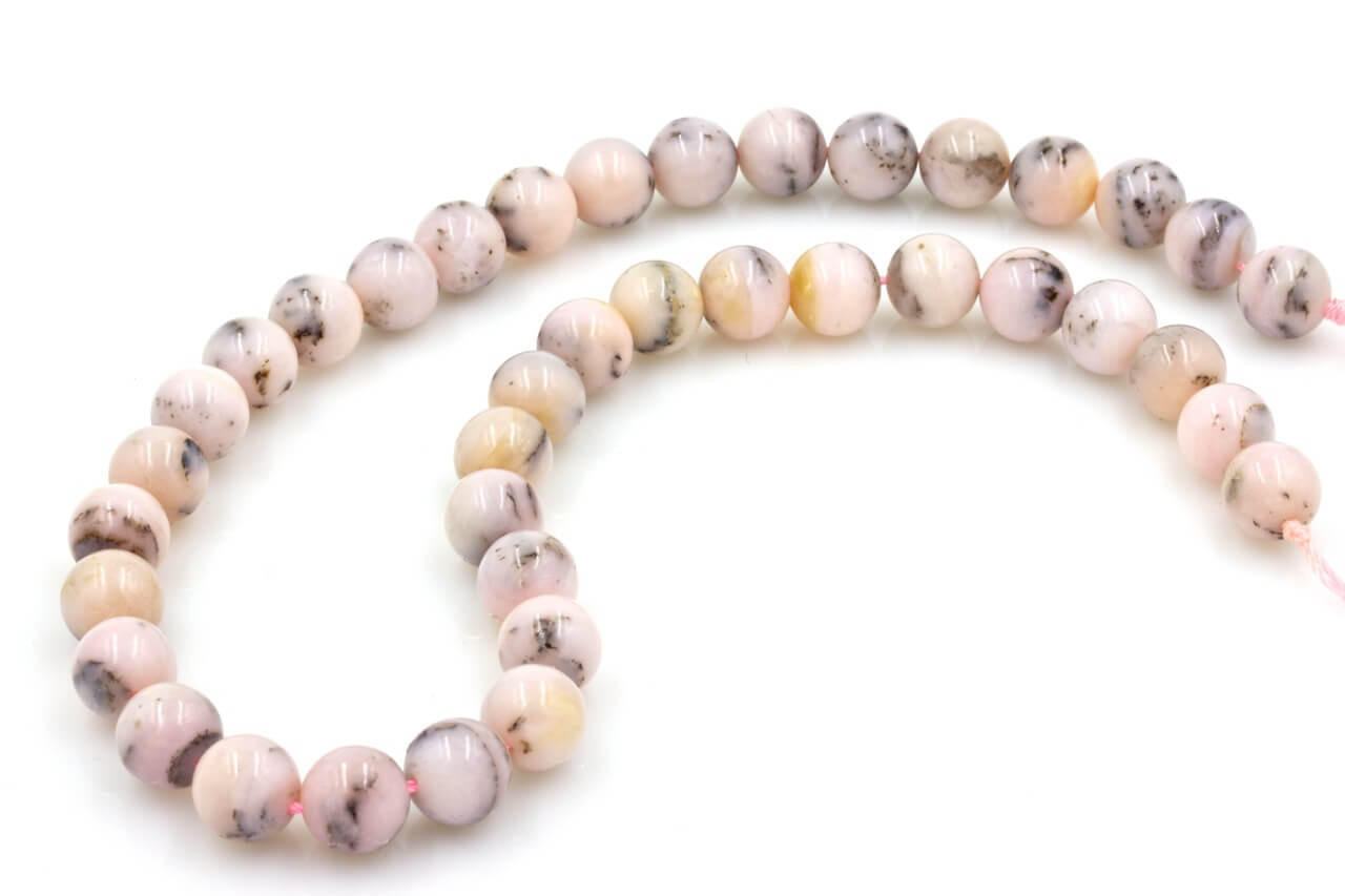 Beads Pink Opal(Peru) 10mm RD POR10f 