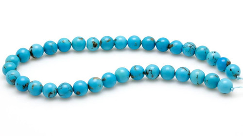  Sleeping Beauty Turquoise-12mm Rounds SBRb12c 