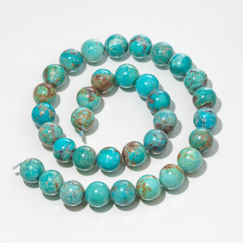 Beads Turquoise(China) 12mm Rounds CTR12 