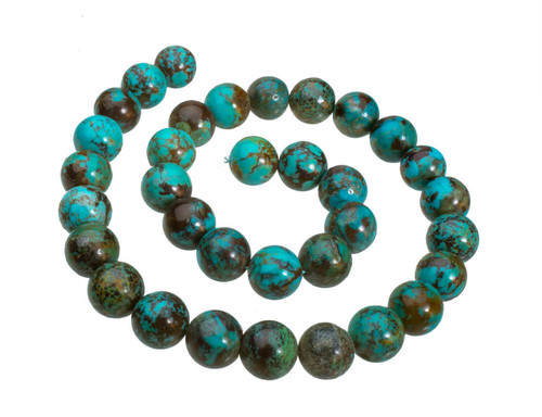 Beads Turquoise(China) 12mm Rounds CTR12f 