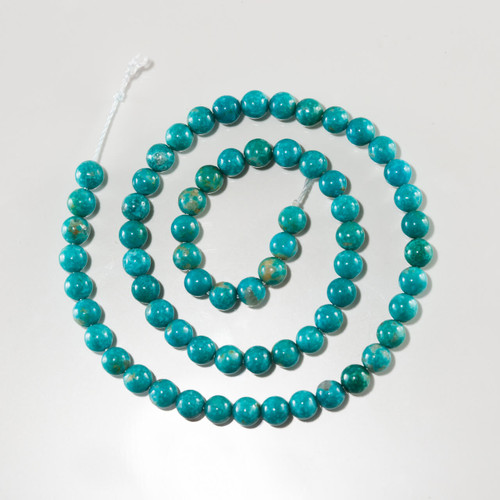  Sonoran Blue Turquoise- 6mm Rounds-SBR6b 