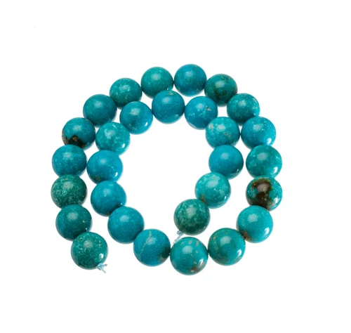 Turquoise Beads Sonoran Blue Turquoise(Mexico)13mm -NTR13 