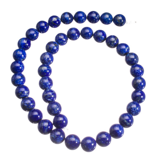 Beads  Lapis (Afghanistan) 10mm Rds LP10f 