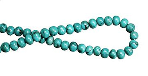 Turquoise Beads Turquoise Rondells(Hubei-China) 3mm  YR1a 