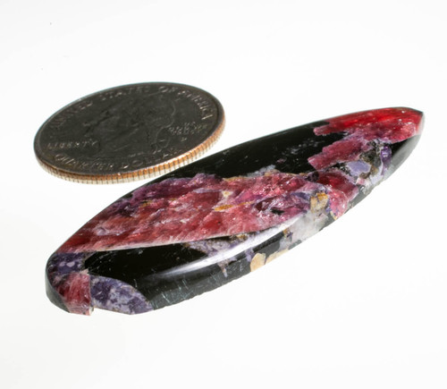 Cabochons Eudialyte (Canada) 51x20x5mm  E1i 