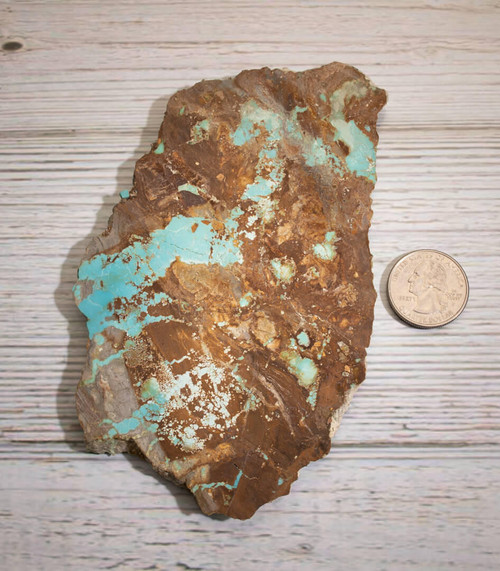 Number 8 Mine Turquoise Rough Slabs(Stabilized)  8RR2b 