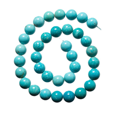 Beads Sonoran Blue Turquoise(Mexico) 12mm -NTR12d2 